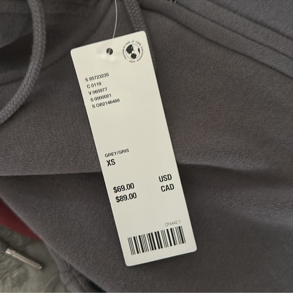Gray Hoodie with Angel Wings Design - Picture 5 of 5